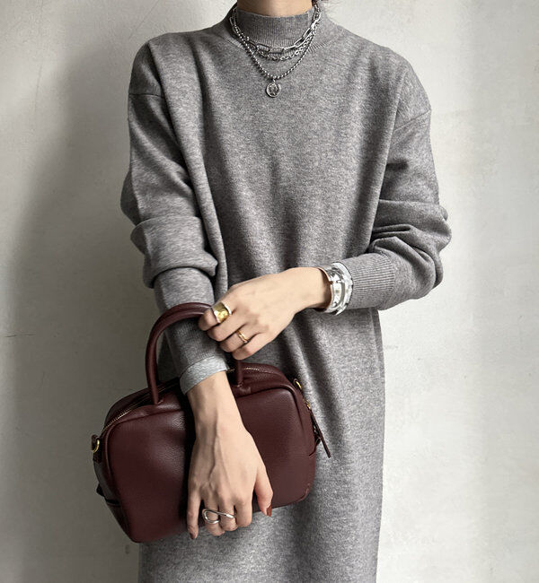  「【WEB限定】アンサンブルニットワンピース」|スーツ|