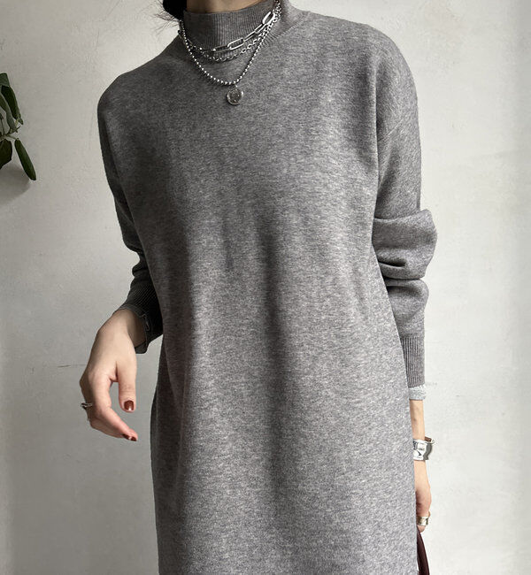  「【WEB限定】アンサンブルニットワンピース」|スーツ|