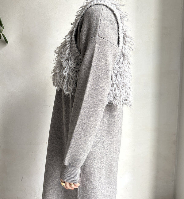  「【WEB限定】アンサンブルニットワンピース」|スーツ|