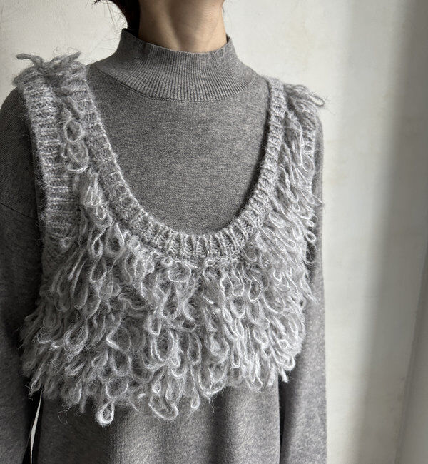  「【WEB限定】アンサンブルニットワンピース」|スーツ|