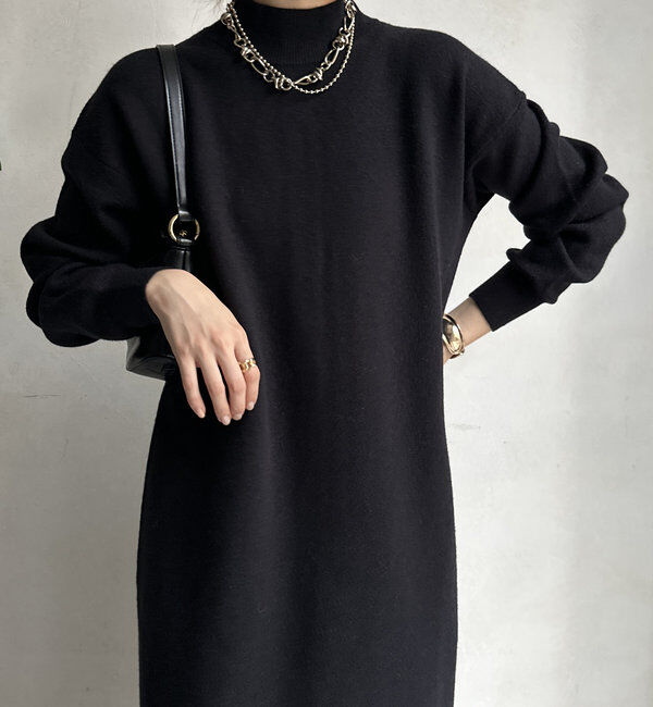  「【WEB限定】アンサンブルニットワンピース」|スーツ|