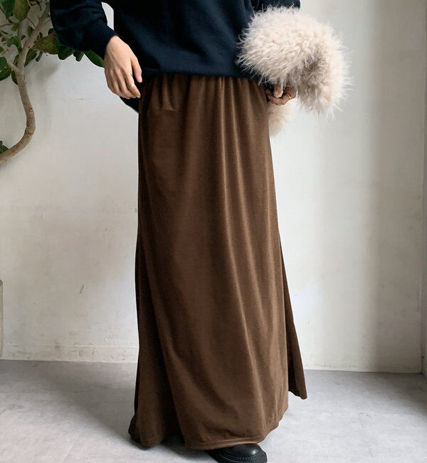  「ベロアマーメイドスカート」|スカート|