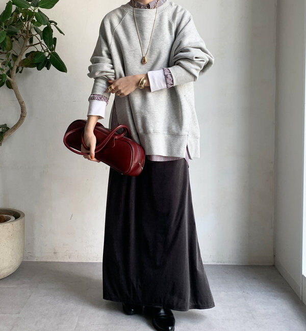  「ベロアマーメイドスカート」|スカート|