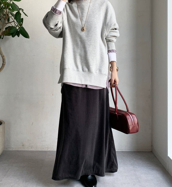  「ベロアマーメイドスカート」|スカート|