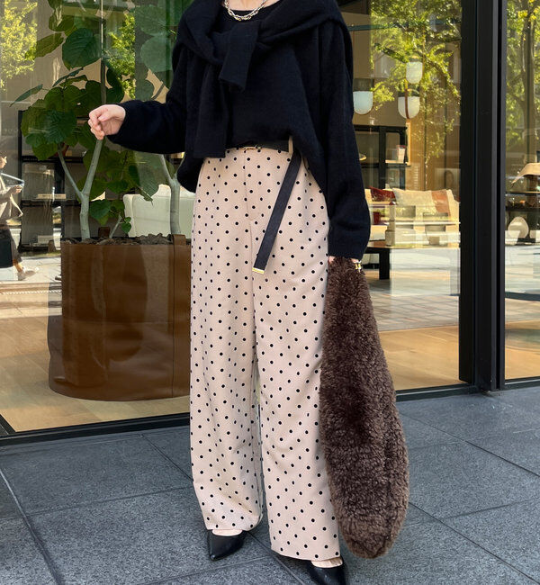  「フロッキードットパンツ」|チノ|