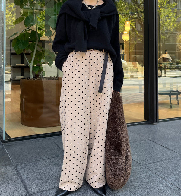  「フロッキードットパンツ」|チノ|