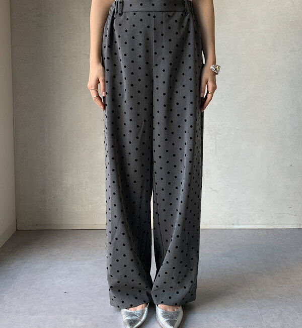  「フロッキードットパンツ」|チノ|