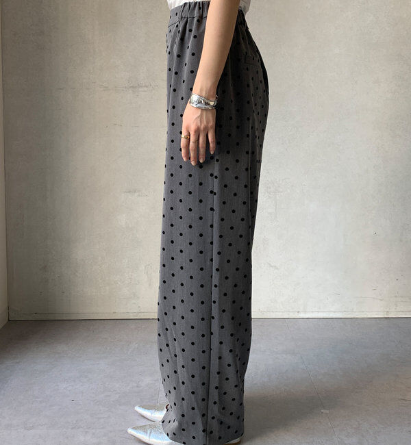  「フロッキードットパンツ」|チノ|