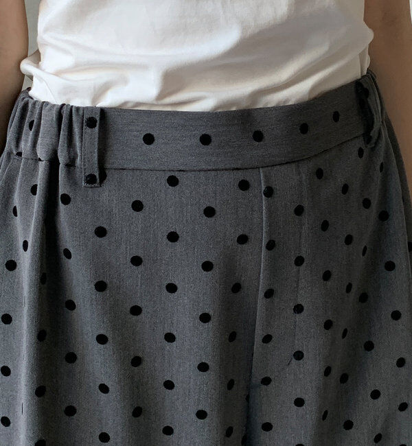  「フロッキードットパンツ」|チノ|