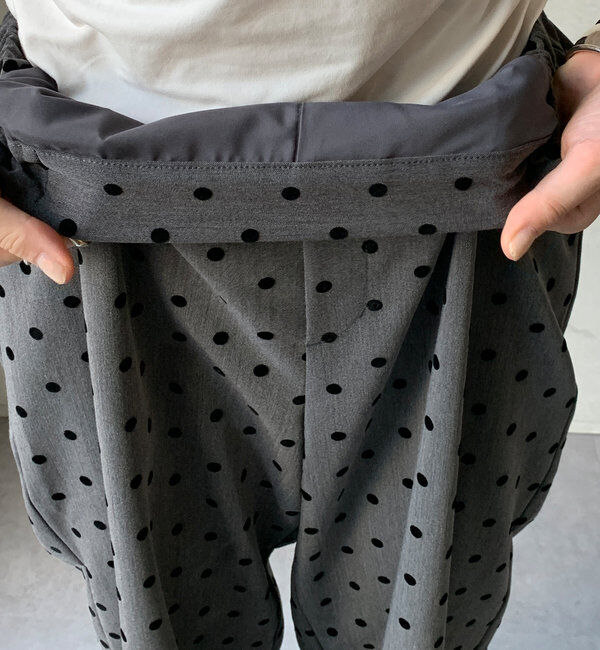  「フロッキードットパンツ」|チノ|