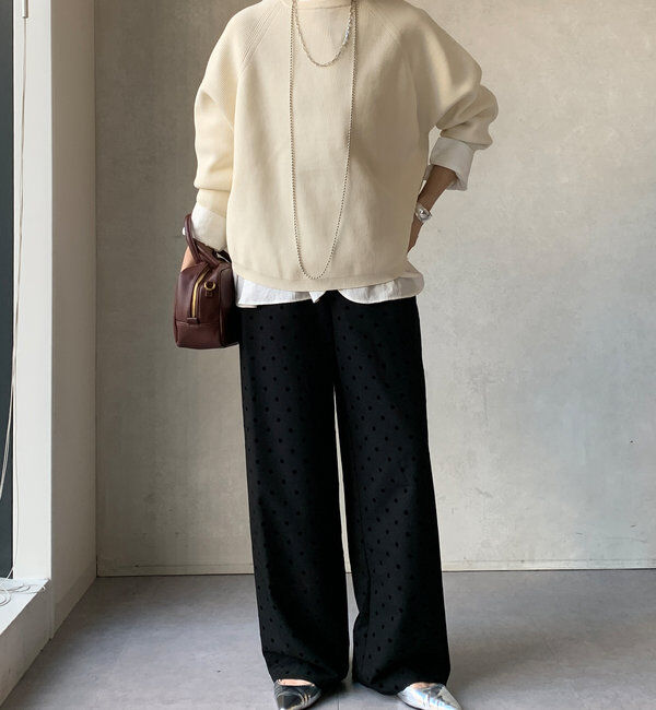  「フロッキードットパンツ」|チノ|