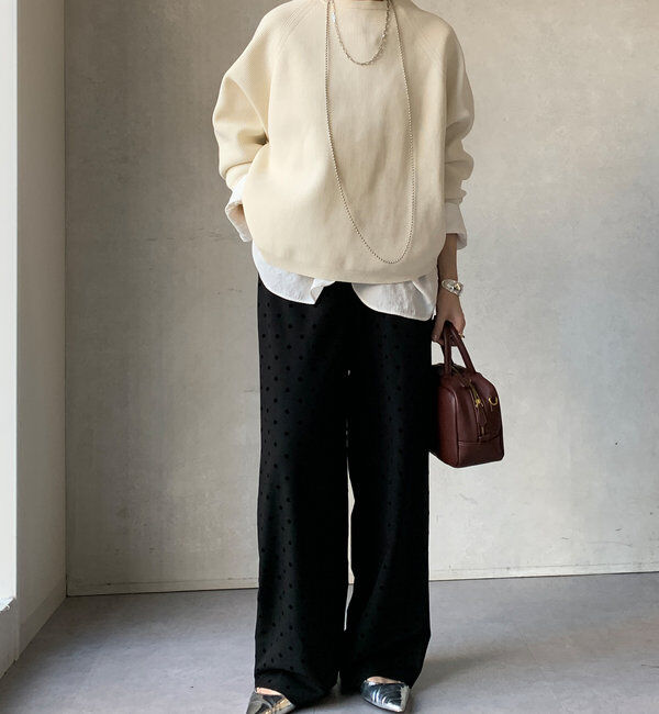  「フロッキードットパンツ」|チノ|