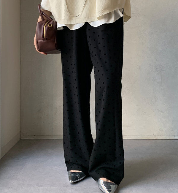  「フロッキードットパンツ」|チノ|
