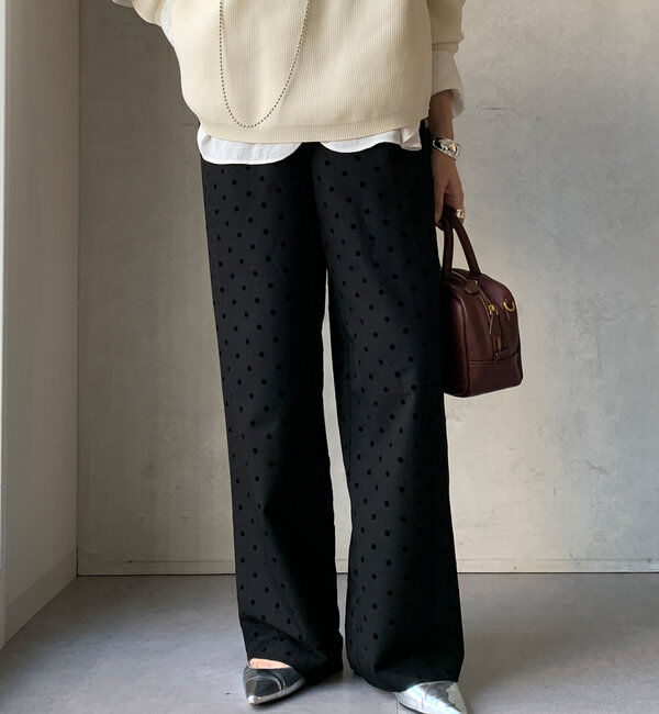  「フロッキードットパンツ」|チノ|