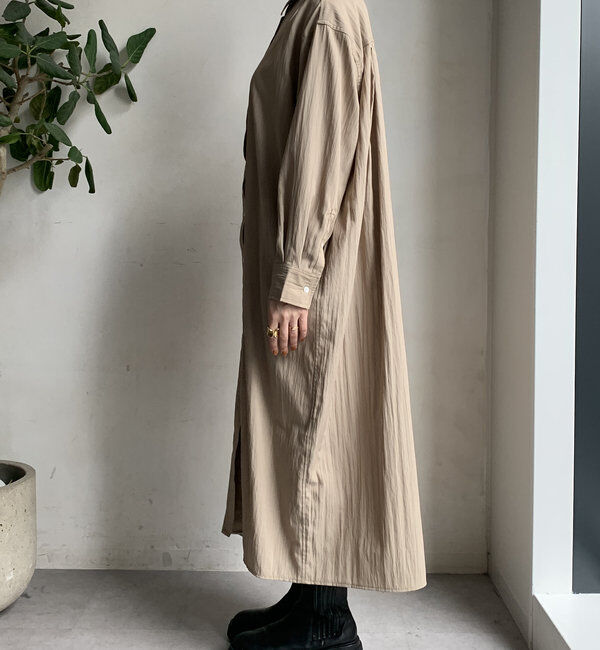  「【WEB限定】カシュクール2WAYシャツワンピース」|ワンピース|