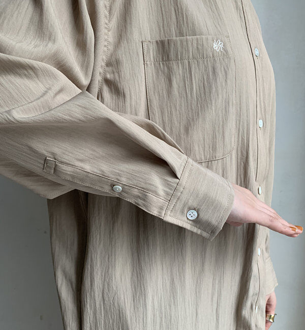  「【WEB限定】カシュクール2WAYシャツワンピース」|ワンピース|