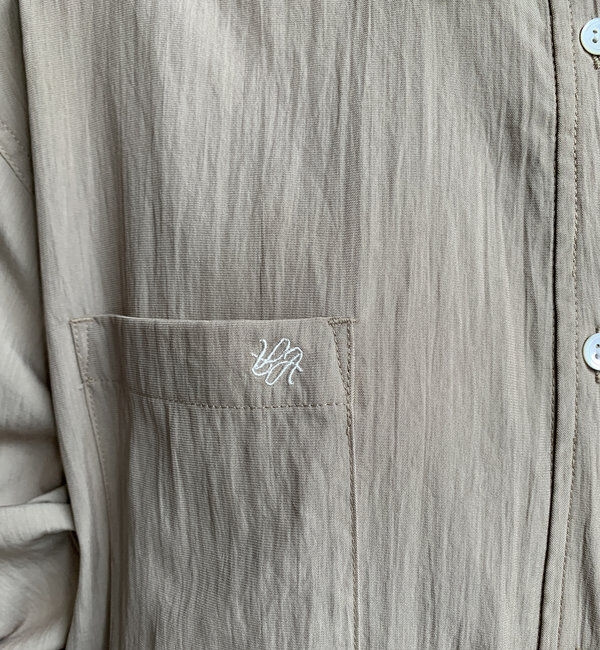  「【WEB限定】カシュクール2WAYシャツワンピース」|ワンピース|