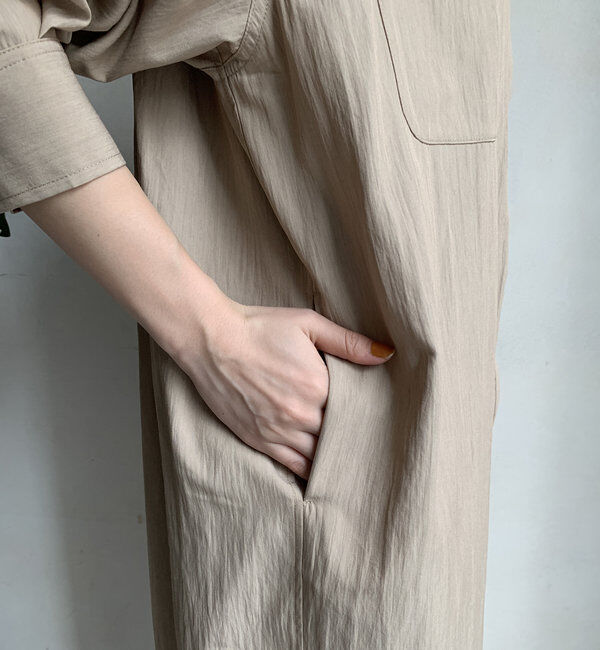  「【WEB限定】カシュクール2WAYシャツワンピース」|ワンピース|