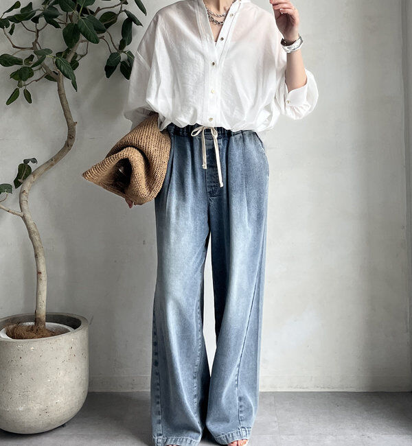  「シアースピンドルブラウス」|シャツ・ブラウス|