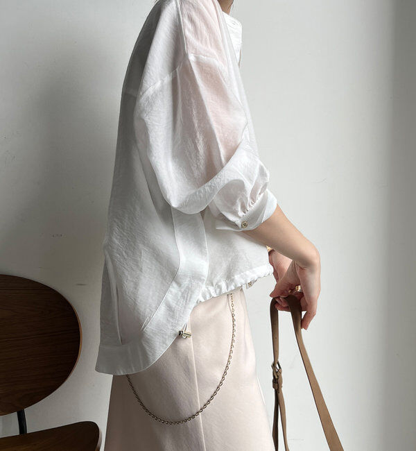  「シアースピンドルブラウス」|シャツ・ブラウス|