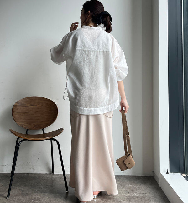  「シアースピンドルブラウス」|シャツ・ブラウス|