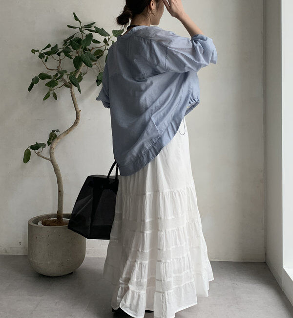  「シアースピンドルブラウス」|シャツ・ブラウス|