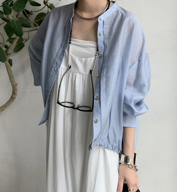  「シアースピンドルブラウス」|シャツ・ブラウス|