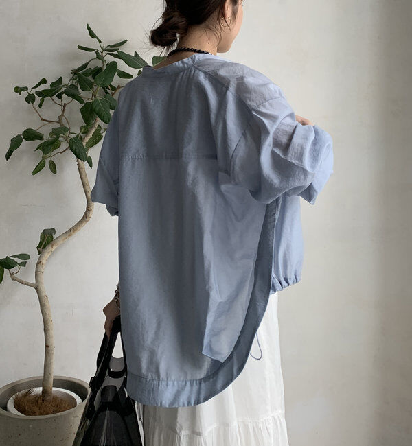  「シアースピンドルブラウス」|シャツ・ブラウス|