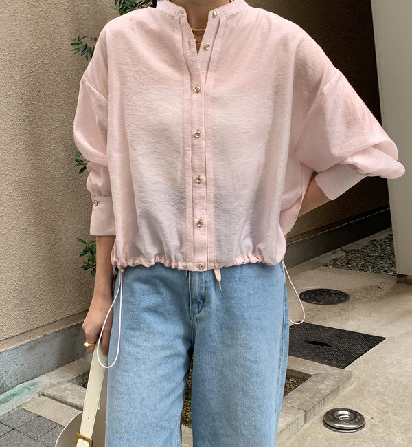  「シアースピンドルブラウス」|シャツ・ブラウス|