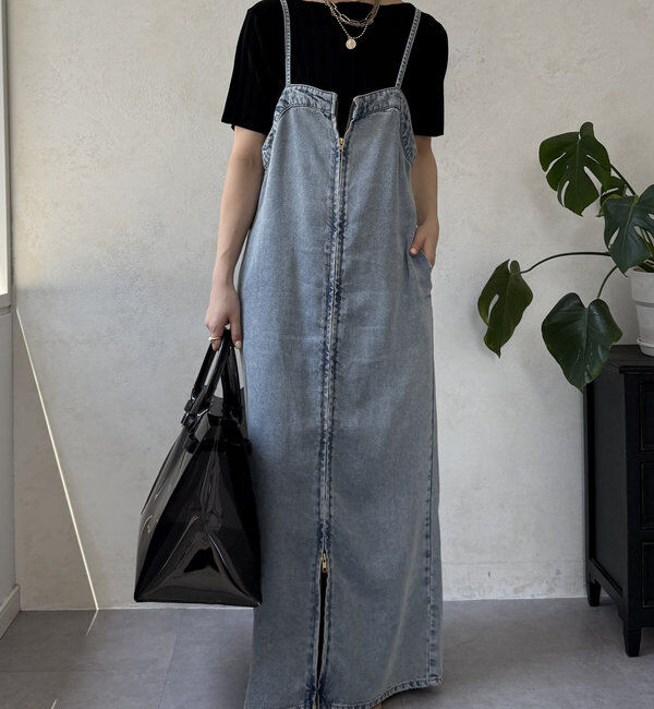  「【WEB限定】ワイドリブハーフスリーブニット」|ニット・セーター|