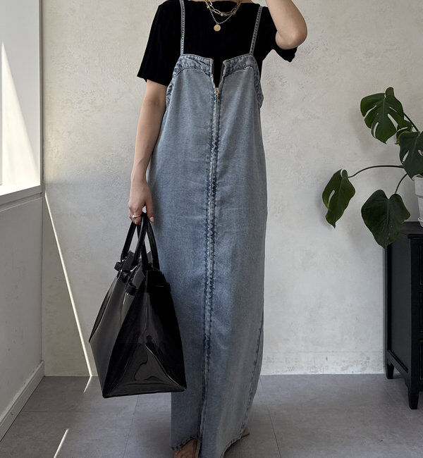  「【WEB限定】ワイドリブハーフスリーブニット」|ニット・セーター|