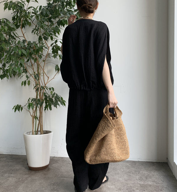  「【WEB限定】リネンライクバルーンパンツ」|チノ|