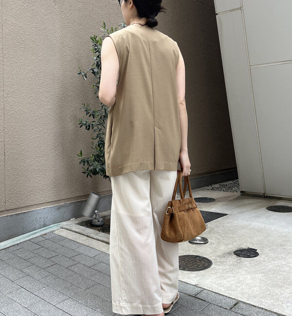  「【WEB限定】接触冷感ベスト」|ベスト・ジレ|