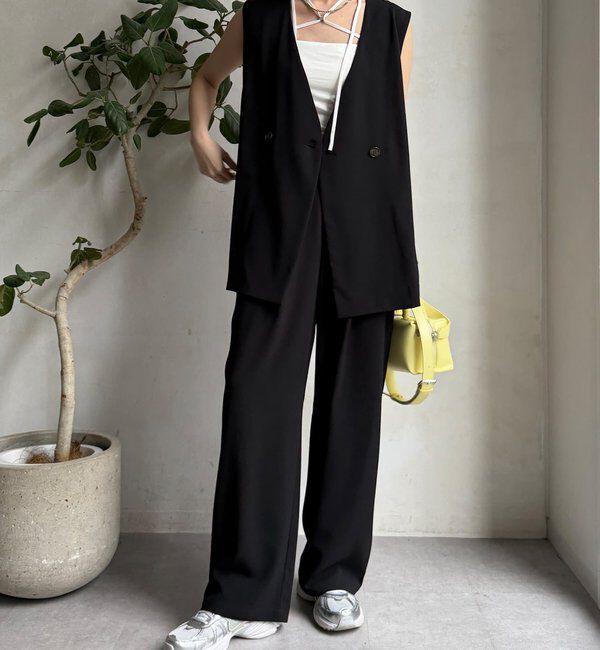  「【WEB限定】接触冷感ベスト」|ベスト・ジレ|