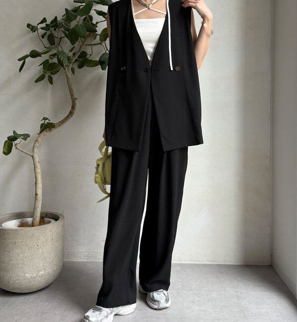  「【WEB限定】接触冷感ベスト」|ベスト・ジレ|