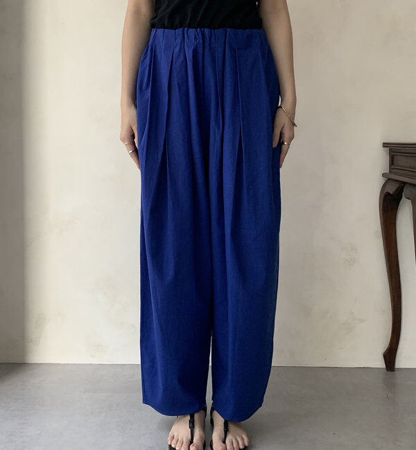  「【WEB限定】ランダムタックパンツ」|チノ|