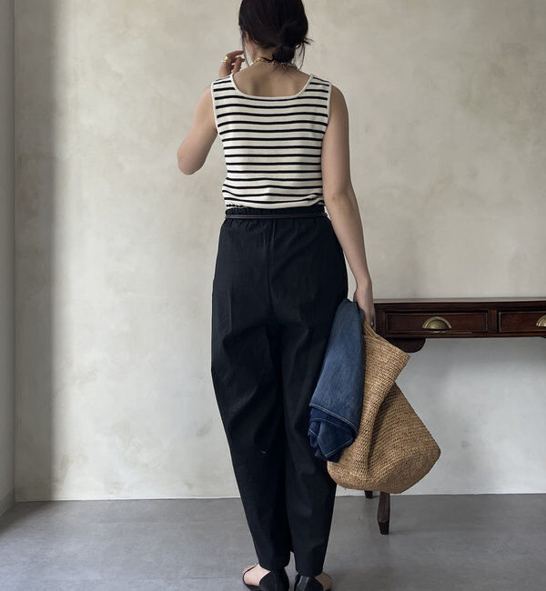  「【WEB限定】ランダムタックパンツ」|チノ|