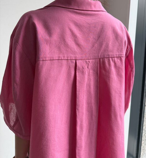  「【WEB限定】襟付スキッパーシャツ」|シャツ・ブラウス|