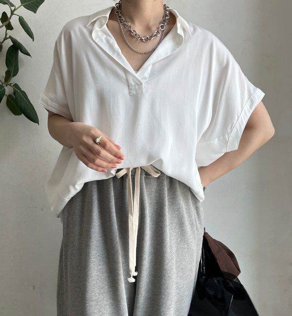  「リヨセルツイルスキッパーシャツ」|シャツ・ブラウス|