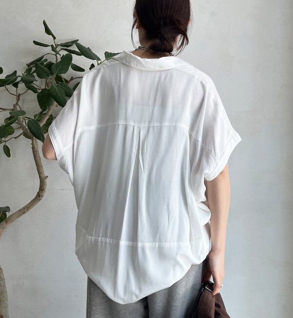  「リヨセルツイルスキッパーシャツ」|シャツ・ブラウス|