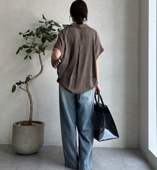  「リヨセルツイルスキッパーシャツ」|シャツ・ブラウス|