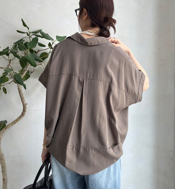  「リヨセルツイルスキッパーシャツ」|シャツ・ブラウス|