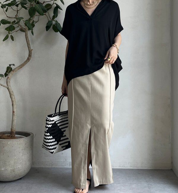  「リヨセルツイルスキッパーシャツ」|シャツ・ブラウス|