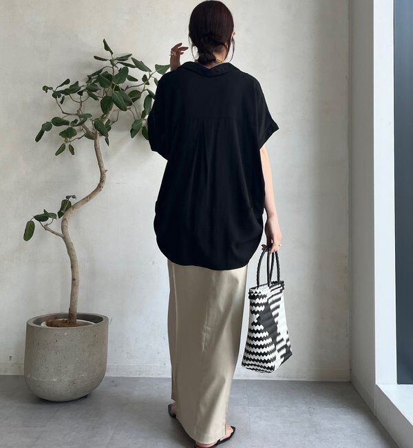  「リヨセルツイルスキッパーシャツ」|シャツ・ブラウス|