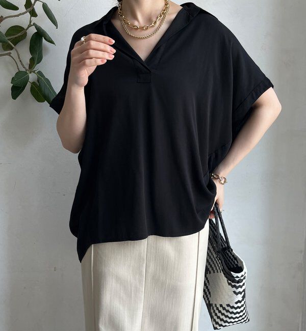  「リヨセルツイルスキッパーシャツ」|シャツ・ブラウス|