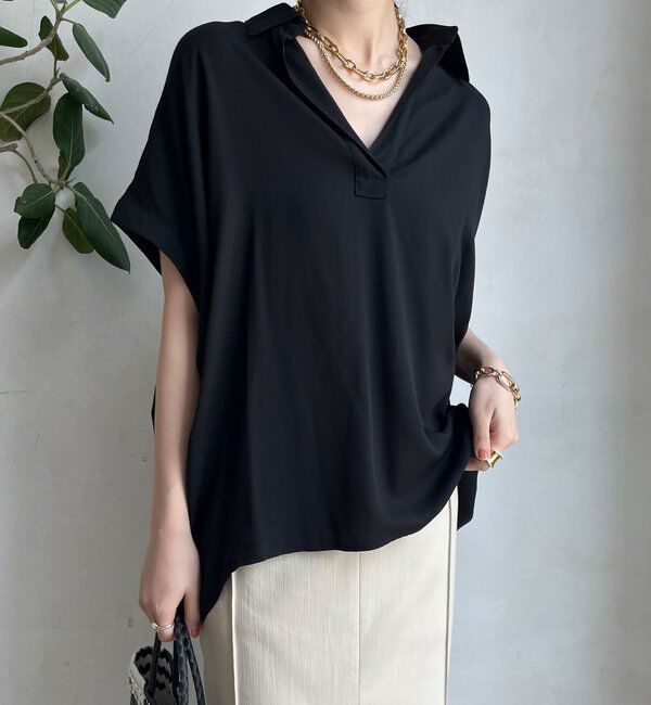  「リヨセルツイルスキッパーシャツ」|シャツ・ブラウス|