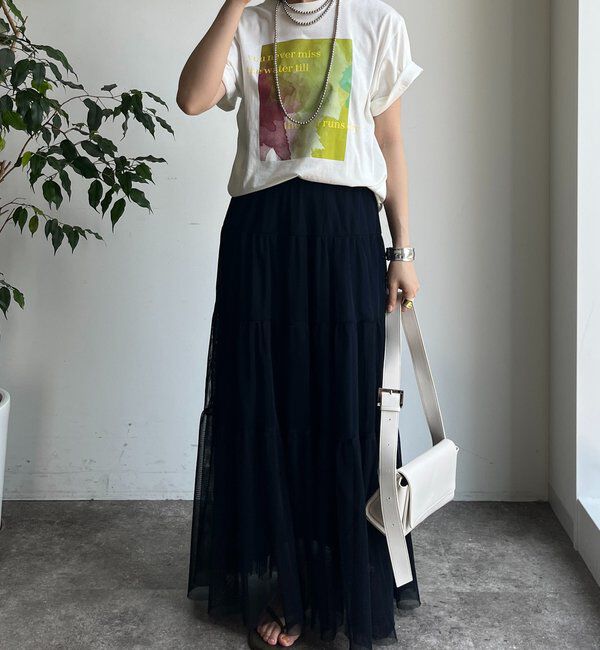  「【WEB限定】ロゴペイントTEE」|Tシャツ・カットソー|