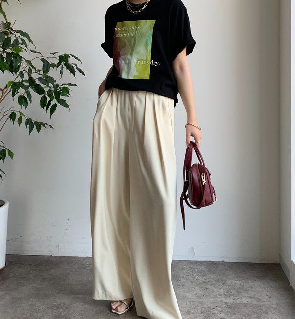  「【WEB限定】ロゴペイントTEE」|Tシャツ・カットソー|