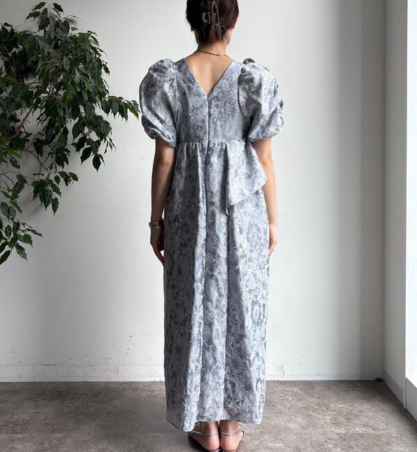  「【オケージョン対応】【WEB限定】ジャガードドレス」|ドレス|