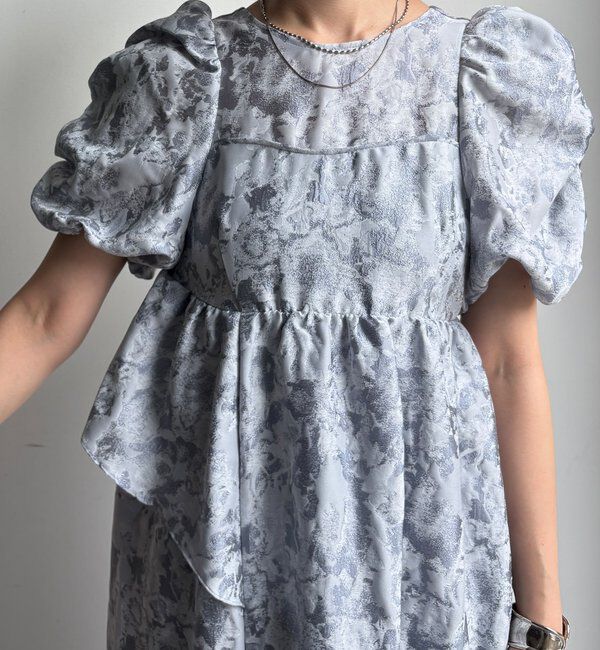  「【オケージョン対応】【WEB限定】ジャガードドレス」|ドレス|